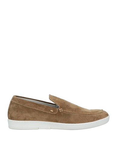 PACIOTTI 4US Loafers Khaki Leather
