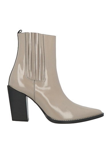 PINKO Ankle boot Grey Leather