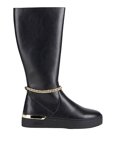 LIU •JO Boots Black Textile fibres