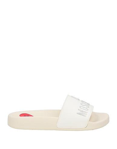 LOVE MOSCHINO Sandali Panna PVC - Polivinilcloruro