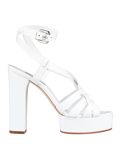 CASADEI Sandals BIANCO Leather