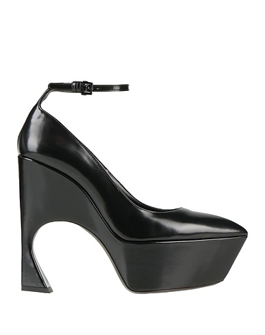 VICTORIA BECKHAM Court Black Leather