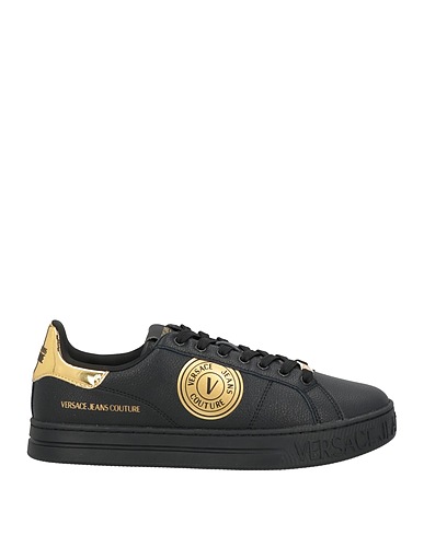 VERSACE JEANS COUTURE Sneakers Black Leather