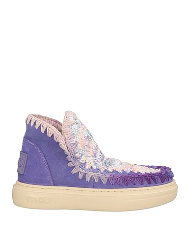 MOU Ankle boot Purple Leather