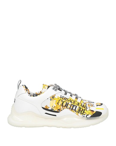 VERSACE JEANS COUTURE Sneakers White Textile fibers