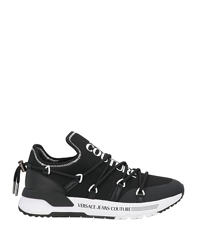 VERSACE JEANS COUTURE Sneakers Black Textile fibres