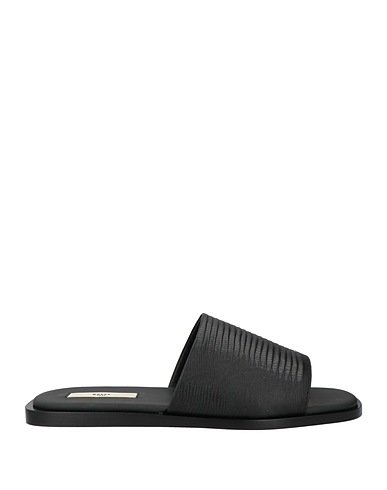 BALLY Sandals Black Calfskin