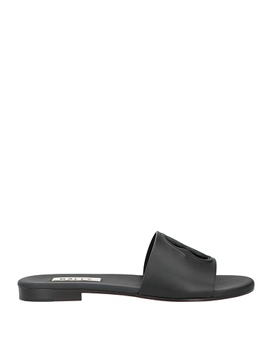 BALLY Sandals Black Leather