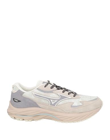 MIZUNO スニーカー ライトグレー 革（なめし加工） / 紡績繊維