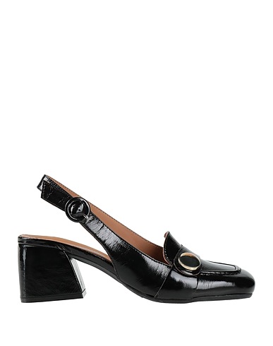 CARMENS Pump Black Leather