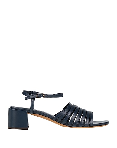 MANSUR GAVRIEL Sandals Navy Leather
