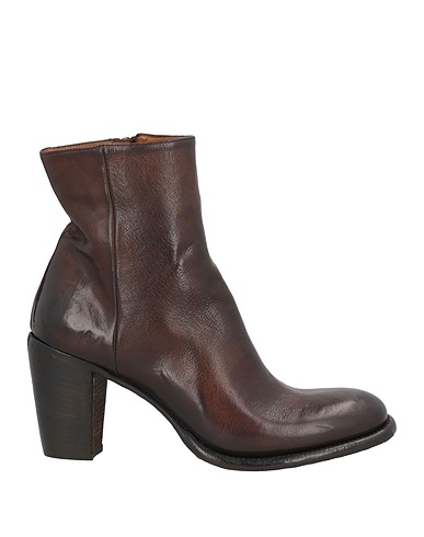 SILVANO SASSETTI Stiefelette Dunkelbraun Leder