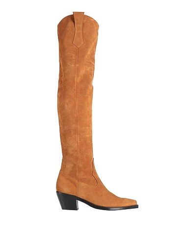 PINKO Stiefel Kamel Leder