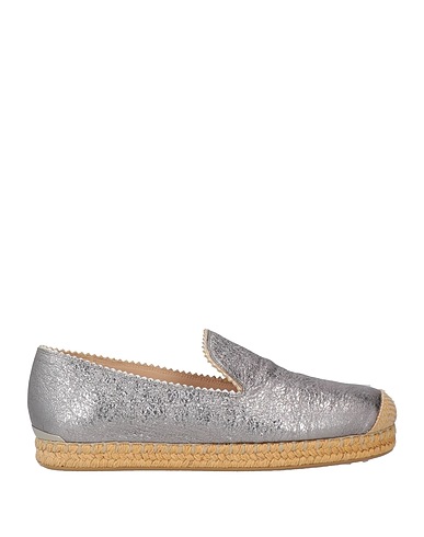 STUART WEITZMAN Espadrilles Silver Leather