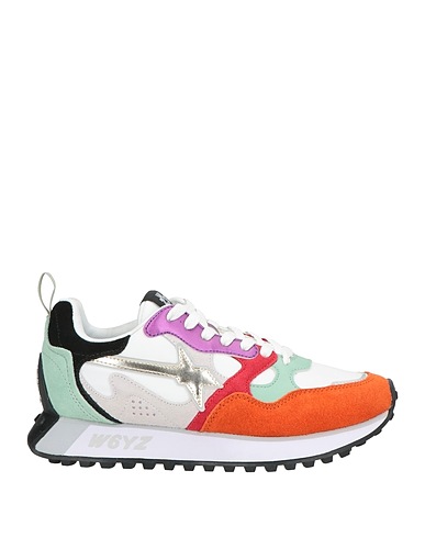 W6YZ Sneakers Rust Leather, Textile fibres