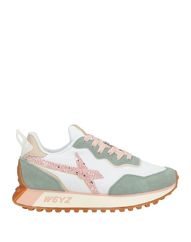 W6YZ Sneakers Vert sauge Cuir