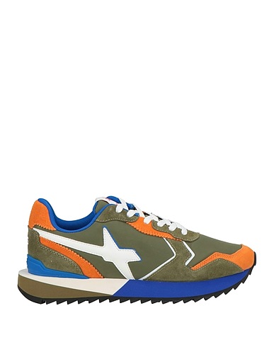 W6YZ Sneakers Green Leather