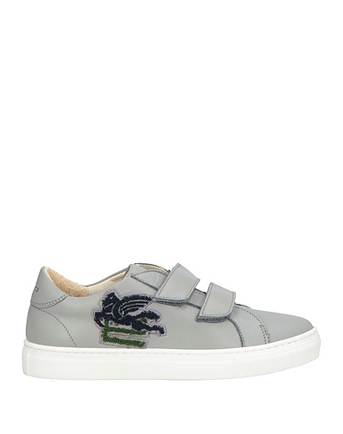ETRO Sneakers Grigio Pelle