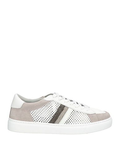 FABIANA FILIPPI Sneakers GRIGIO CHIARO 100% Leather, Textile fibres