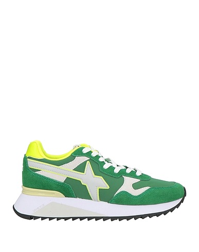 W6YZ Sneakers Green Leather