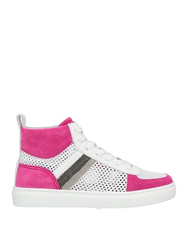 FABIANA FILIPPI Sneakers Fucsia 100% Pelle, Fibre tessili