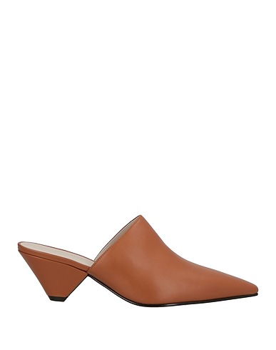 FABIANA FILIPPI Mules and clogs Brown 100% Leather