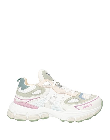 AXEL ARIGATO Sneakers White Leather, Textile fibres