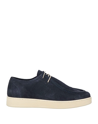 ARROLD'S Laced shoes Midnight blue Leather