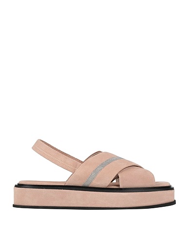 FABIANA FILIPPI Sandali Nocciola 100% Pelle