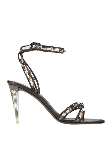 VALENTINO GARAVANI Sandals Black Rubber