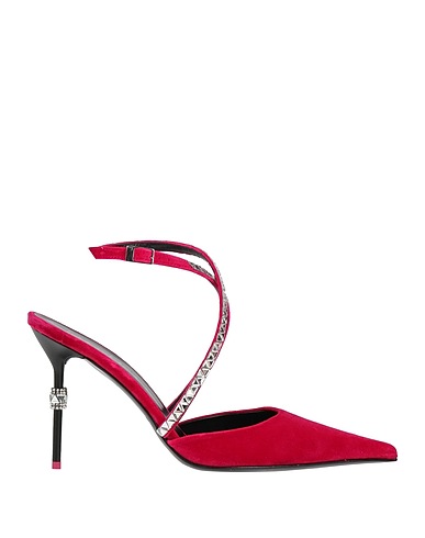 PINKO Pump Magenta Textile fibers