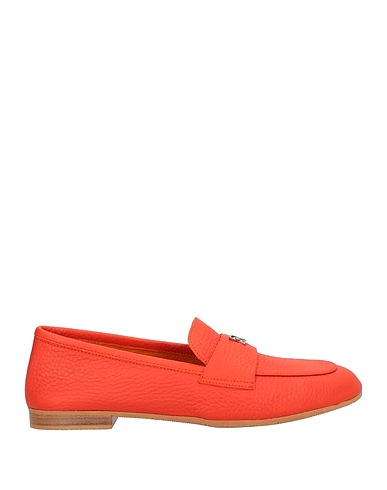 CASADEI Loafers Tomato red Leather