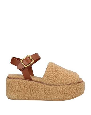 TOD'S Sandali Beige Fibre tessili