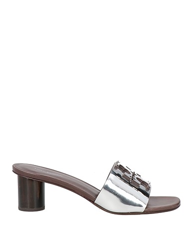 TORY BURCH Sandalen Silber Leder