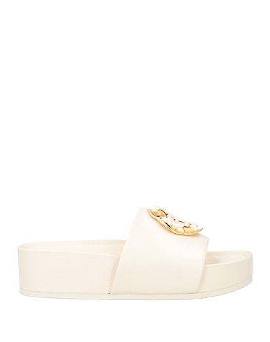TORY BURCH Sandals Off white Leather