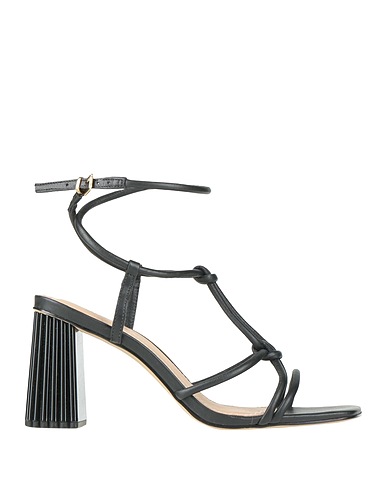 KILLANA. Sandals Black Leather
