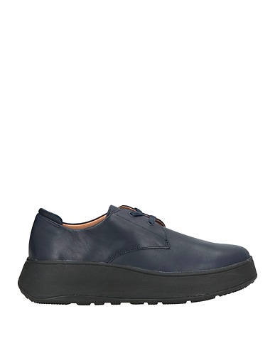 FITFLOP Laced shoes Midnight blue Leather