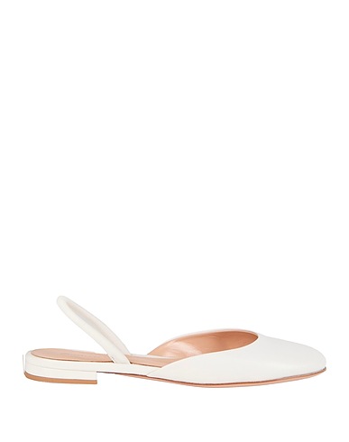 GIANVITO ROSSI Ballet flats White Leather
