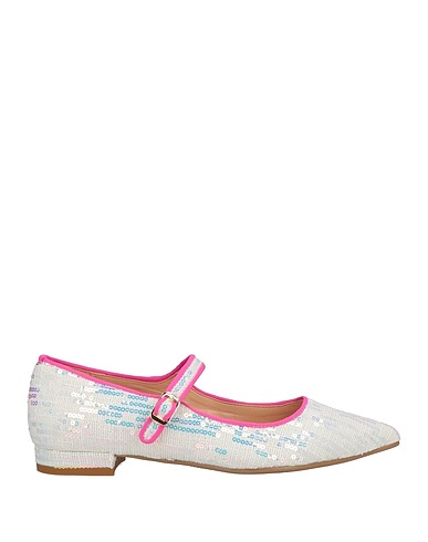 DIVINE FOLLIE Ballerinas Fuchsia Gewebefasern