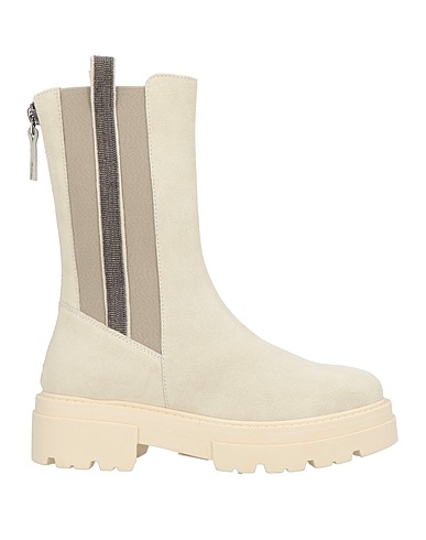 FABIANA FILIPPI Ankle boot Ivory Leather