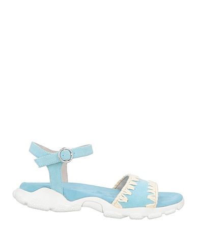 MOU Sandals Turquoise Textile fibres