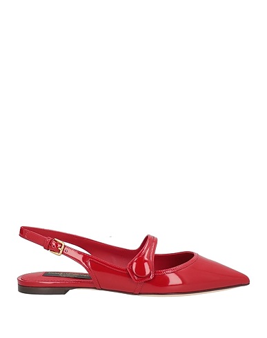 DOLCE&GABBANA Footwear Red Leather