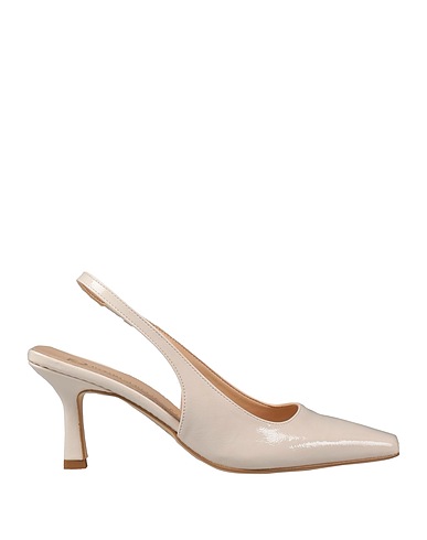 DIVINE FOLLIE Pump Cream Textile fibers