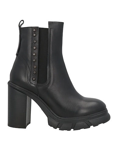 CAFèNOIR Ankle boot Black Leather