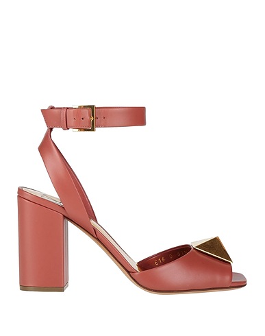 VALENTINO GARAVANI Sandali Marrone Pelle