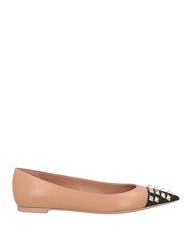 VALENTINO GARAVANI Ballet flats Chocolate brown Leather