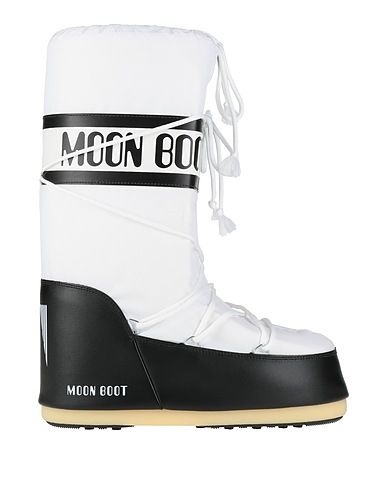 MOON BOOT Ankle boot White 70% Polyamide, 30% PVC - Polyvinyl chloride