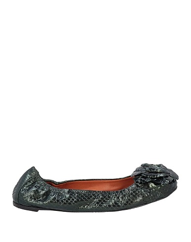 RAS Ballet flats Dark green Leather