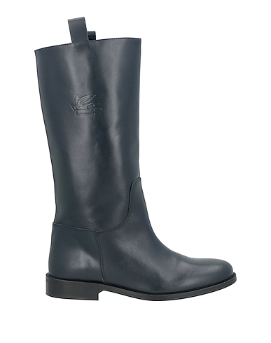 ETRO Boots Midnight blue Leather