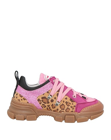 MONNALISA Sneakers Rosa Vachette, Gewebefasern